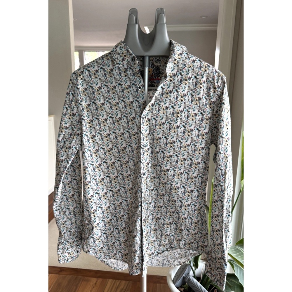 Robert Graham Large Classic Givens Fit Long Sleeve Shirt